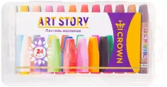 Пастель масляная ArtStory, 24 цвета Пастель масляная ArtStory, 24 цвета обложка книги