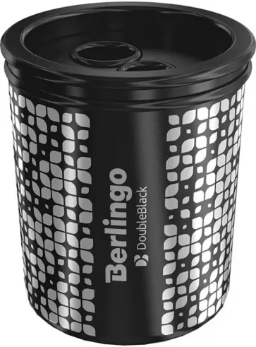 Точилка DoubleBlack, 2 отверстия, в ассортименте обложка книги