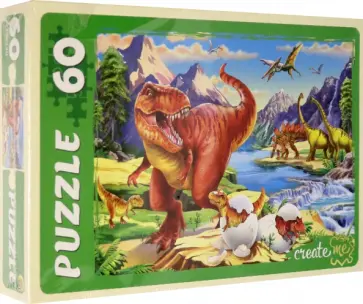 Puzzle-60. Мир динозавров №24 обложка книги
