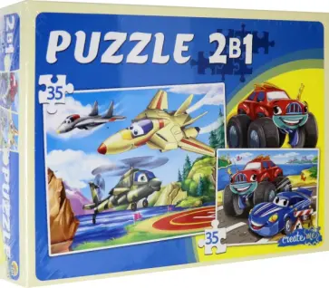 Maxi-пазлы 2 в 1. Крутой транспорт №2 обложка книги