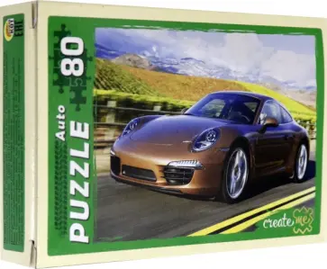 Puzzle-80. Шикарные автомобили, в ассортименте обложка книги