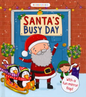 Santa's Busy Day обложка книги
