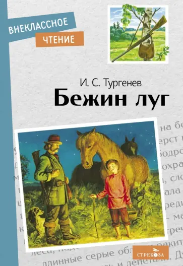 Иван Тургенев - Бежин луг. Рассказы обложка книги