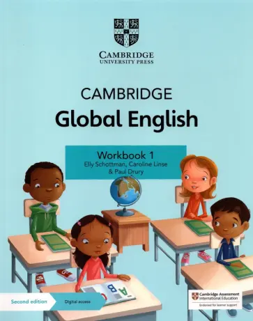 Schottman, Linse - Cambridge Global English. 2nd Edition. Stage 1. Workbook with Digital Access Schottman, Linse - Cambridge Global English. 2nd Edition. Stage 1. Workbook with Digital Access обложка книги