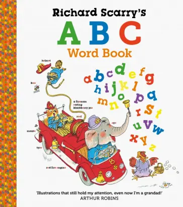 Richard Scarry - Richard Scarry's ABC Word Book обложка книги