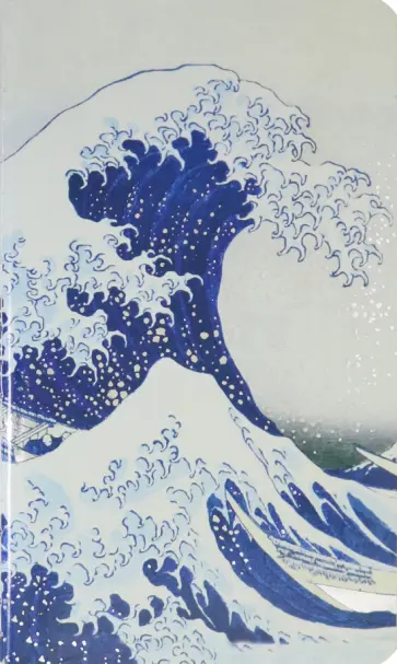 Блокнот Japanese Woodblocks Mini Notebook, А6, 32 листа, линейка + нелинованный, в ассортименте обложка книги