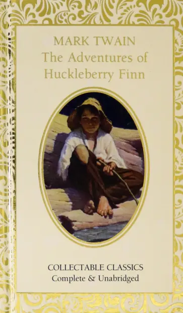 Mark Twain - The Adventures of Huckleberry Finn обложка книги