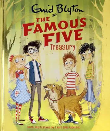 Enid Blyton - The Famous Five Treasury обложка книги