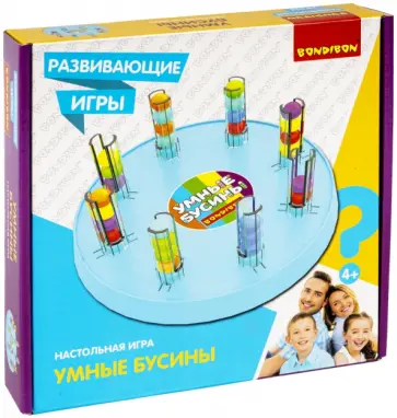 Игра развивающая Умные бусины обложка книги