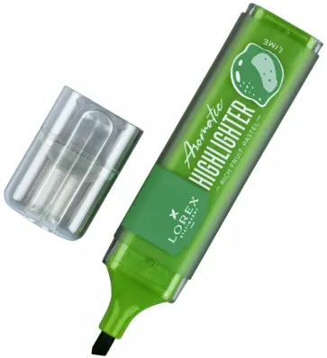 Маркер текстовыделитель, ароматизированный, мятный обложка книги