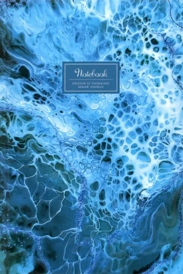 Блокнот Мрамор, 64 листа, клетка, синий Блокнот Мрамор, 64 листа, клетка, синий обложка книги