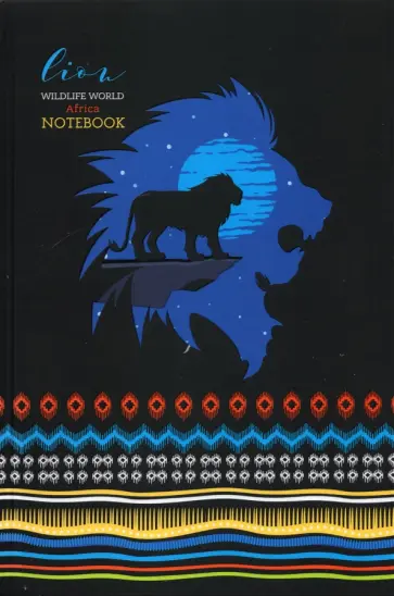 Блокнот Лев, А5, 64 листа, клетка Блокнот Лев, А5, 64 листа, клетка обложка книги