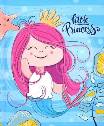 Блокнот Принцесса, 96 листов, клетка, А6- Блокнот Принцесса, 96 листов, клетка, А6- обложка книги