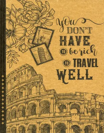 Блокнот Италия крафт, 80 листов Блокнот Италия крафт, 80 листов обложка книги