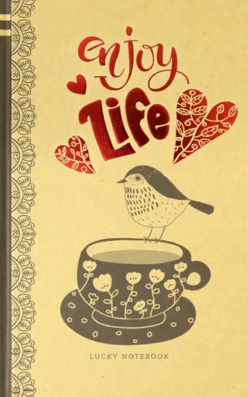 Блокнот Крафт. Птичка, 80 листов, В6+, нелинованный обложка книги