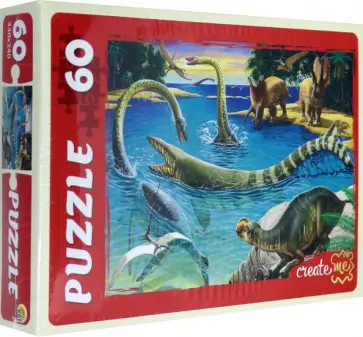 Puzzle-60 Мир динозавров №19 обложка книги