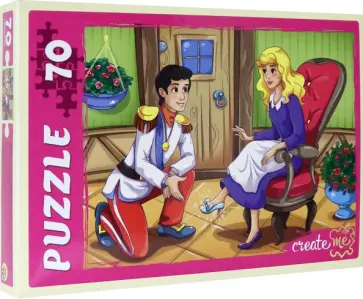 Puzzle-70 Сказки про принцесс, в ассортименте обложка книги