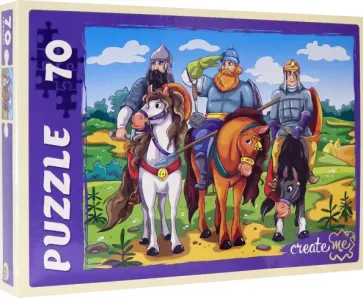 Puzzle-70 Сказочные картинки, в ассортименте обложка книги