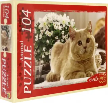 Puzzle-104 Милый котёнок №2 обложка книги