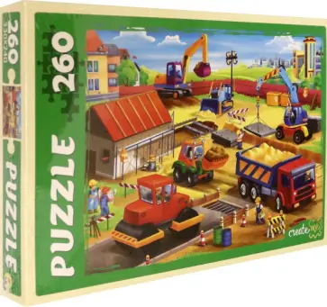 Puzzle-260 Важный транспорт №5 обложка книги