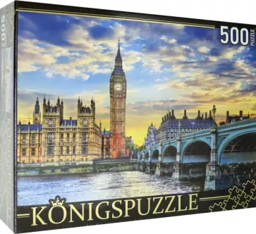 Konigspuzzle-500 Биг-Бен и мост обложка книги