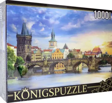 Konigspuzzle-1000 Прага. Карлов мост обложка книги