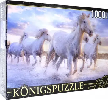 Konigspuzzle-1000 Дикий табун камаргу обложка книги