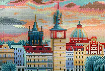 Алмазная мозаика. Завораживающая Прага обложка книги