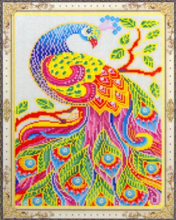 Алмазная мозаика. Райская птица обложка книги