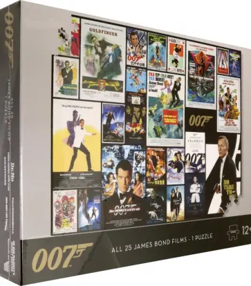 Пазл-1000. James Bond 007. Постеры Пазл-1000. James Bond 007. Постеры обложка книги