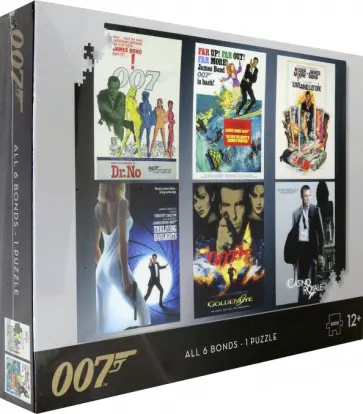 Пазл-1000 James Bond 007 Актёрский дебют Пазл-1000 James Bond 007 Актёрский дебют обложка книги