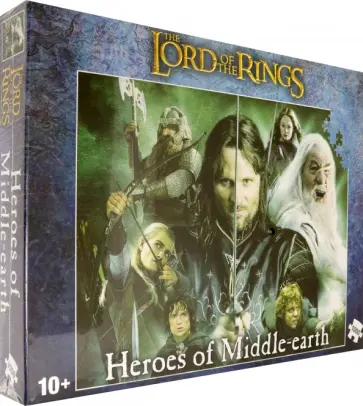 Пазл-1000. Lord of the Rings. Герои Пазл-1000. Lord of the Rings. Герои обложка книги