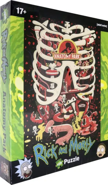 Пазл-1000. Rick&Morty. Анатомия Пазл-1000. Rick&Morty. Анатомия обложка книги