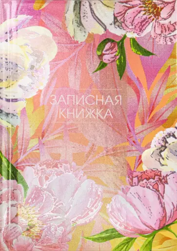 Записная книжка Многообразие цветов-1, 48 листов, клетка, А6 обложка книги