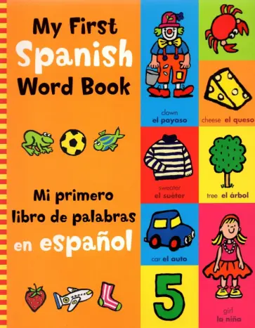 My First Spanish Word Book обложка книги