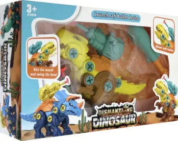 Конструктор с отверткой Динозаврик Конструктор с отверткой Динозаврик обложка книги