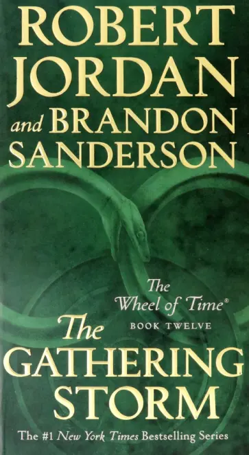 Jordan, Сандерсон - The Gathering Storm обложка книги