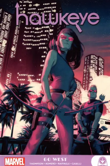 Kelly Thompson - Hawkeye. Go West обложка книги