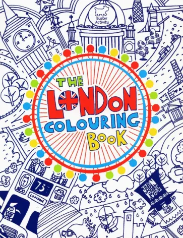 Julian Mosedale - The London Colouring Book обложка книги