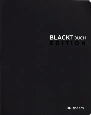 Тетрадь БлэкТач, 96 листов, клетка, А5 обложка книги