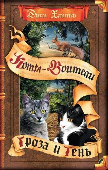 Эрин Хантер - Гроза и тень обложка книги