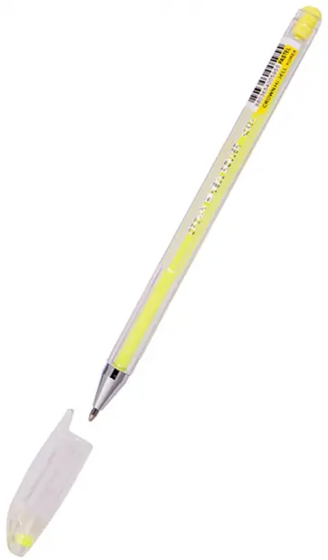 Ручка гелевая Hi-Jell Pastel, желтая пастель Ручка гелевая Hi-Jell Pastel, желтая пастель обложка книги