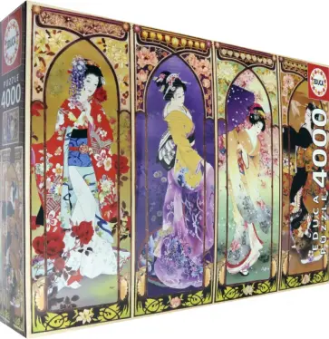 Пазл-4000 Японский коллаж обложка книги
