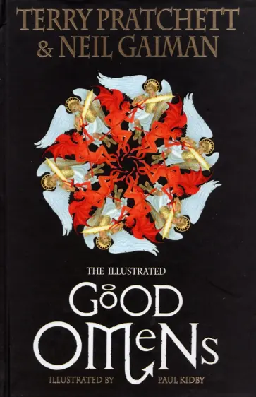 Pratchett, Гейман - The Illustrated Good Omens обложка книги