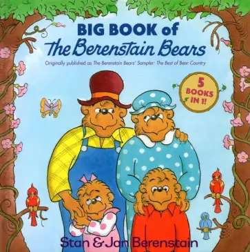 Berenstain, Berenstain - Big Book of The Berenstain Bears обложка книги