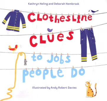 Heling, Hembrook - Clothesline. Clues to Jobs People Do обложка книги