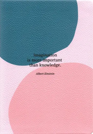 Ежедневник полудатированный Stains, А5, 160 листов, розовый обложка книги