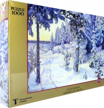 Puzzle-1000. Васнецов А.М. Зимний сон обложка книги