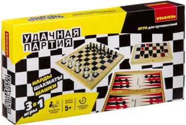 Игры настольные 3в1 (шахматы, шашки, нарды) Игры настольные 3в1 (шахматы, шашки, нарды) обложка книги