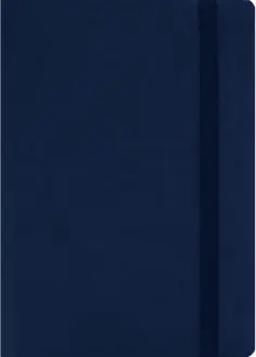 Ежедневник недатированный Congress. Индиго, А5, 152 листа обложка книги